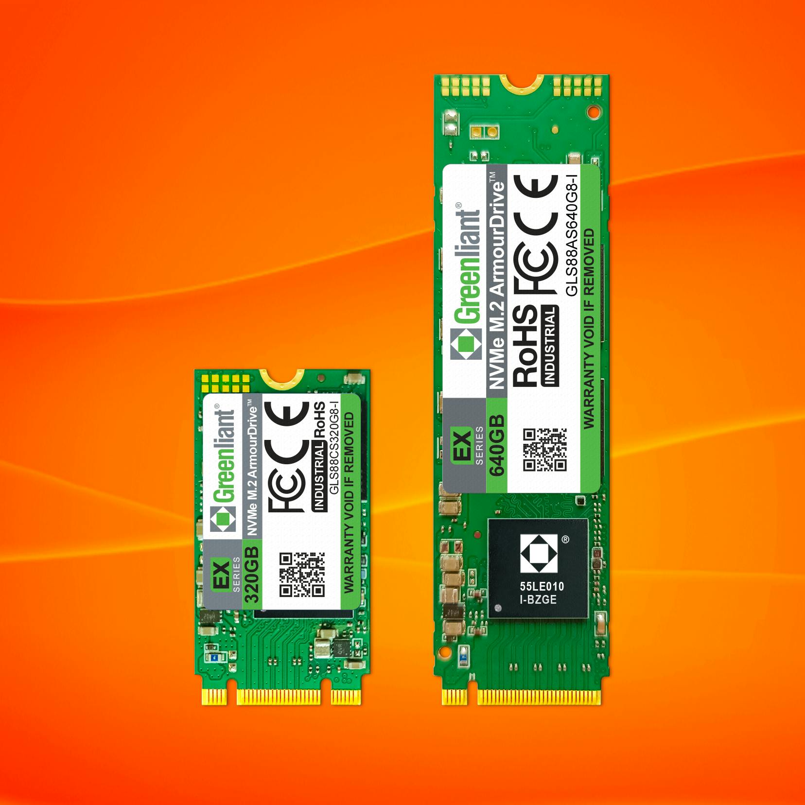 Greenliant NVME m.2 2242 2280 Armourdrive SSDS ex series