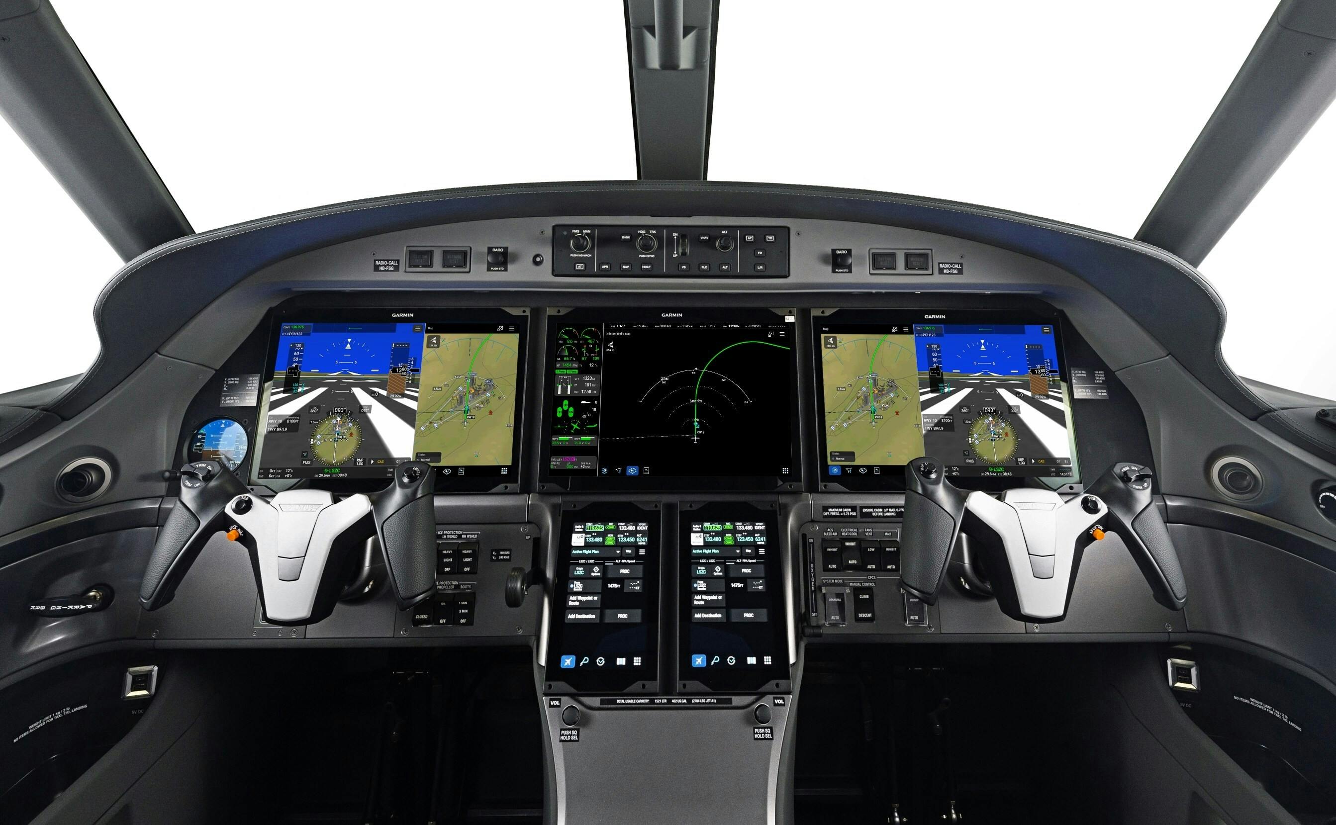 Garmin's G3000 PRIME Flight deck insntalled on the Pilatus PC-12