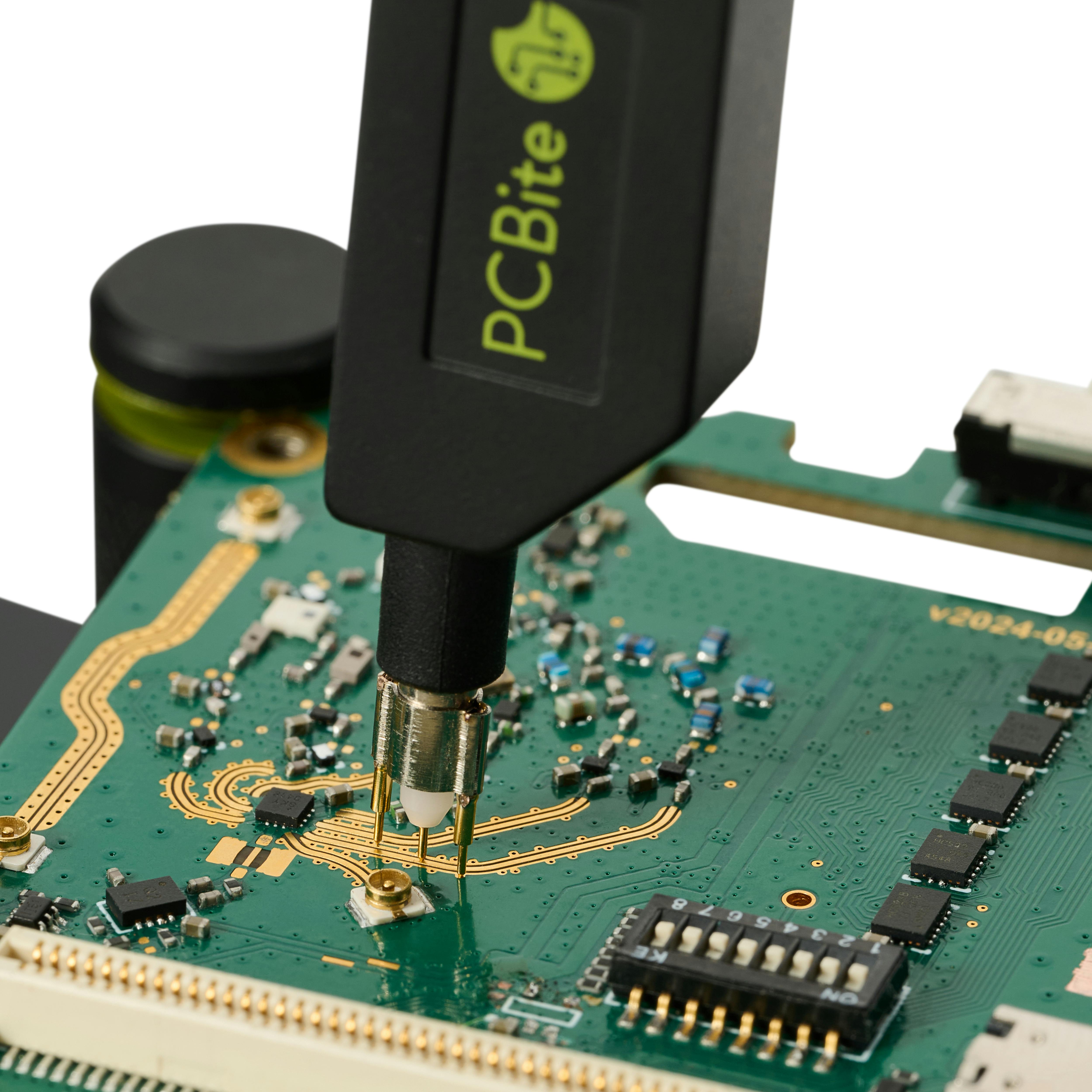 The SQG-series passive high-frequency hands-free oscilloscope probes from Sensepeek AB are for AC and DC GHz test and measurement applications.