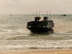 The BAE Systems Marine Corps Amphibious Combat Vehicle can accommodate new capabilities as enabling technologies evolve. The BAE Systems Marine Corps Amphibious Combat Vehicle can accommodate new capabilities as enabling technologies evolve.