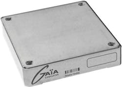 The Gaia Converter power factor-corrected HGMM series AC-DC front-end modules are for avionics, aviation, and airborne applications The Gaia Converter power factor-corrected HGMM series AC-DC front-end modules are for avionics, aviation, and airborne applications