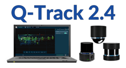 Q-Track HD offers high-density sensing with an 80-meter diameter range, a 360-degree horizontal field of view (FOV), and a 70-degree vertical FOV for large-scale security applications Q-Track HD offers high-density sensing with an 80-meter diameter range, a 360-degree horizontal field of view (FOV), and a 70-degree vertical FOV for large-scale security applications