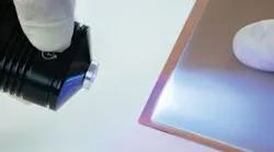 The Master Bond the LED415DC90Med adhesive bonds electronic components to plastics, glass, and metals