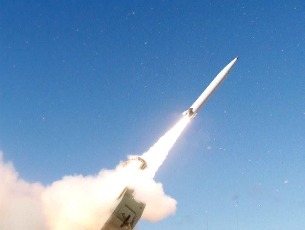 The long-range precision-attack PrSM is replacing non-insensitive and cluster munition versions of the Army MGM-140 Army Tactical Missile System (ATACMS).
