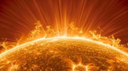 The XRIS instrument will measure the energy from solar radiation to detect changes in solar activity like solar flares, which will help predict solar energetic particle events The XRIS instrument will measure the energy from solar radiation to detect changes in solar activity like solar flares, which will help predict solar energetic particle events