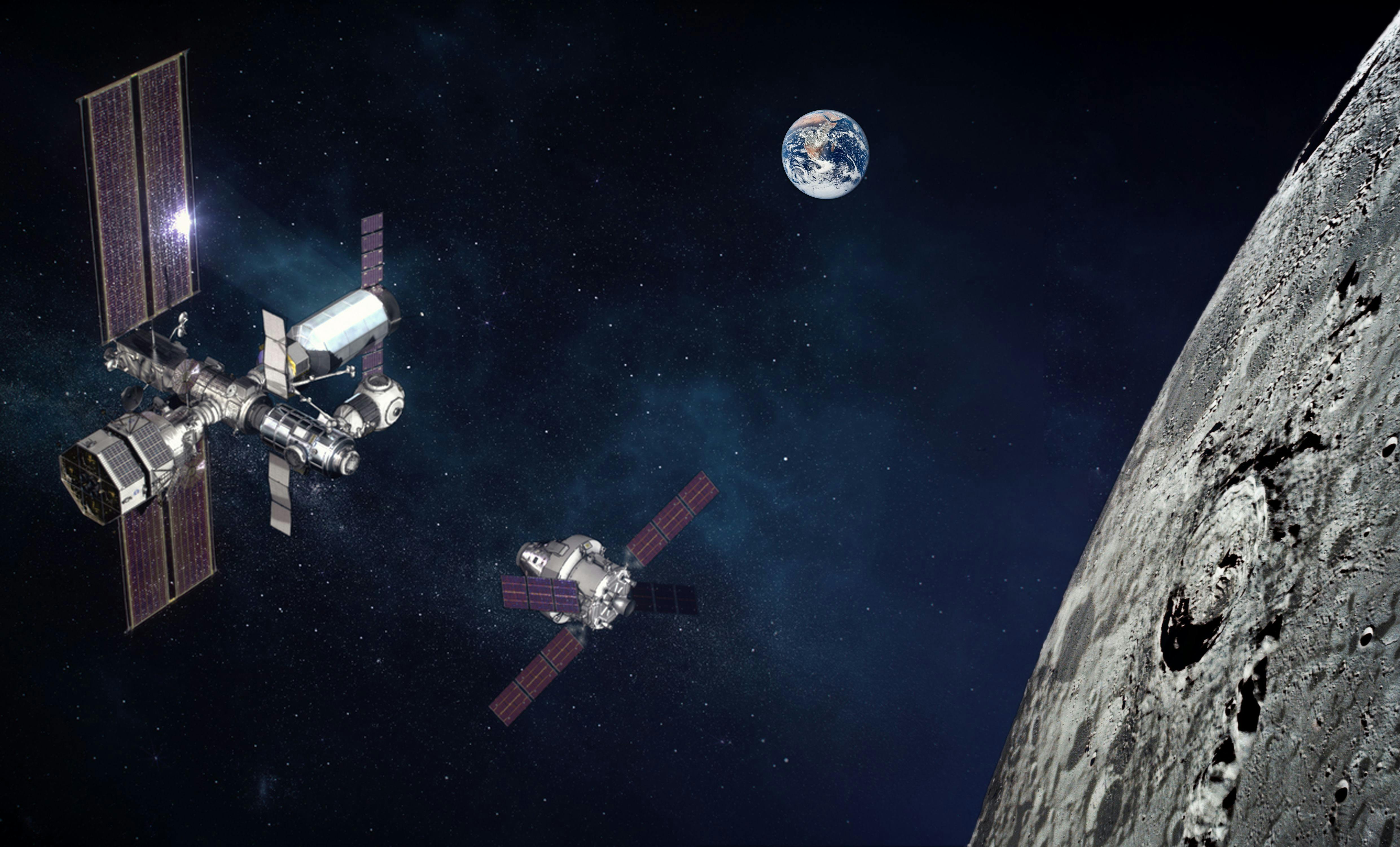 Maneuverability for spacecraft is key to space situational awareness in space between Earth and the moon, using several cost-efficient maneuvering satellites to monitor changing conditions