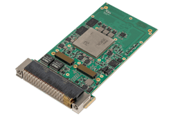 The X-ES XPedite2770 embedded computing board is for aerospace and defense signal processing applications The X-ES XPedite2770 embedded computing board is for aerospace and defense signal processing applications