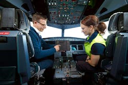 Lufthansa Technik photo. Lufthansa Technik photo.