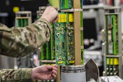 An Airman with the Air Force Technical Applications Center performs maintenance on a seismometer used to monitor seismic activity as a part of AFTAC global nuclear treaty monitoring. An Airman with the Air Force Technical Applications Center performs maintenance on a seismometer used to monitor seismic activity as a part of AFTAC global nuclear treaty monitoring.