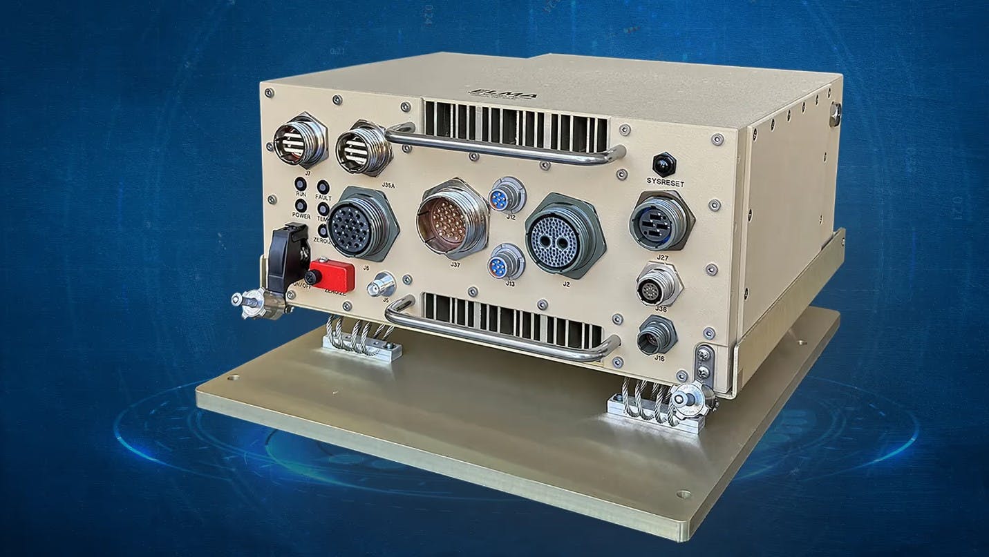 Elma CMFF SAVE-compliant Chassis for Ground Combat and Tactical Vehicles Aligned to SOSA and CMOSS