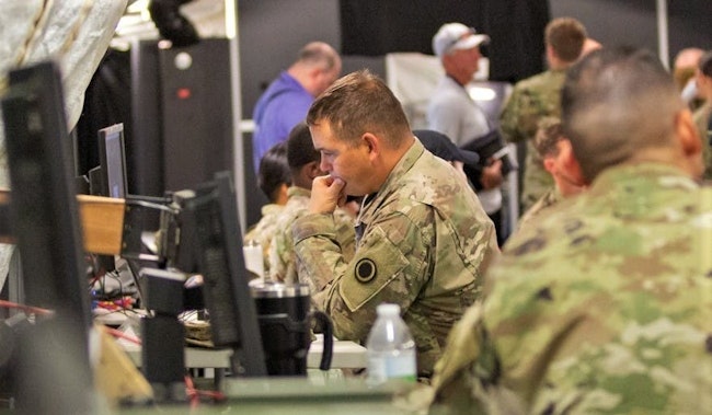 Soldiers receive training on emerging cyber electro-magnetic activity, or CEMA, capabilities during a recent exercise co-led by the U.S. Army Combat Capabilities Development Command’s C5ISR Center and the U.S. Army Training and Doctrine Command’s Cyber Center of Excellence.