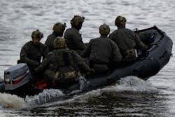 U.S. Naval Special Warfare Operators (SEALs) conduct maritime training with Lithuanian and German special operations forces. U.S. Naval Special Warfare Operators (SEALs) conduct maritime training with Lithuanian and German special operations forces.