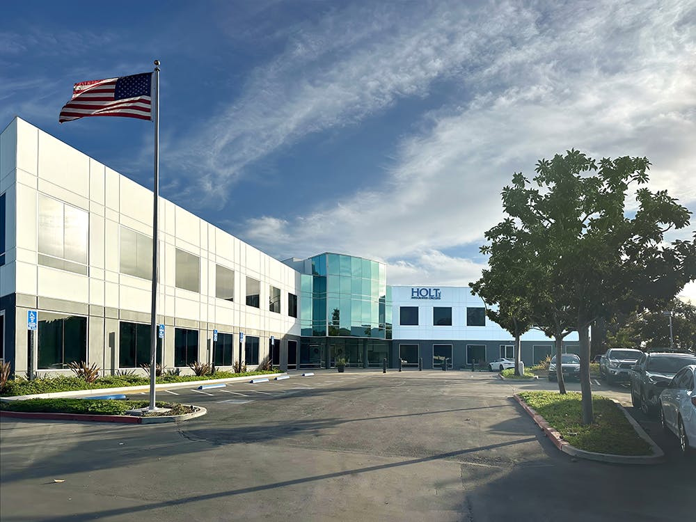 Holt's new 38,000 sq. ft. facility in Aliso Viejo, California