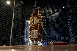 A photo of the Biomass satellite A photo of the Biomass satellite