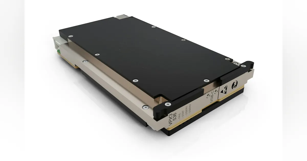 Fpga Power Module New “Game Changing” SOSA Aligned FPGA Module Combines High-Density ...