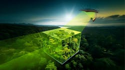 ESA's Biomass mission is scheduled to launch on 29 April 2025, enabling the precise determination of global forest biomass for the first time. Germany is contributing over 20 percent to the mission and providing its main instrument. These contributions are coordinated by the German Space Agency at DLR. The DLR Microwaves and Radar Institute has conducted aircraft measurement campaigns to develop algorithms for estimating forest biomass, developed a prototype radar data processor, and created the software simulator for the German radar system. Credit: DLR (CC BY-NC-ND 3.0) ESA's Biomass mission is scheduled to launch on 29 April 2025, enabling the precise determination of global forest biomass for the first time. Germany is contributing over 20 percent to the mission and providing its main instrument. These contributions are coordinated by the German Space Agency at DLR. The DLR Microwaves and Radar Institute has conducted aircraft measurement campaigns to develop algorithms for estimating forest biomass, developed a prototype radar data processor, and created the software simulator for the German radar system. Credit: DLR (CC BY-NC-ND 3.0)