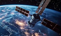 Monitoring troop movements from space station