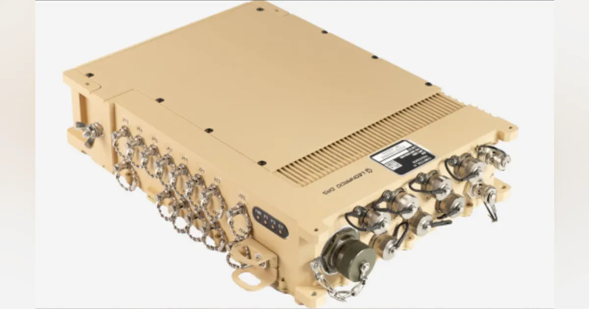 Computer For R4j Vehicles Artificial intelligence (AI) rugged computer for armored combat ...