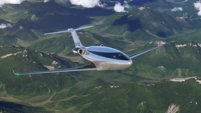 Rendering of Otto Aviation's aircraft