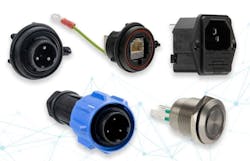 L-com Bulgin circular connectors protect against the effects of shock, vibration, dirt, water, and humidity L-com Bulgin circular connectors protect against the effects of shock, vibration, dirt, water, and humidity
