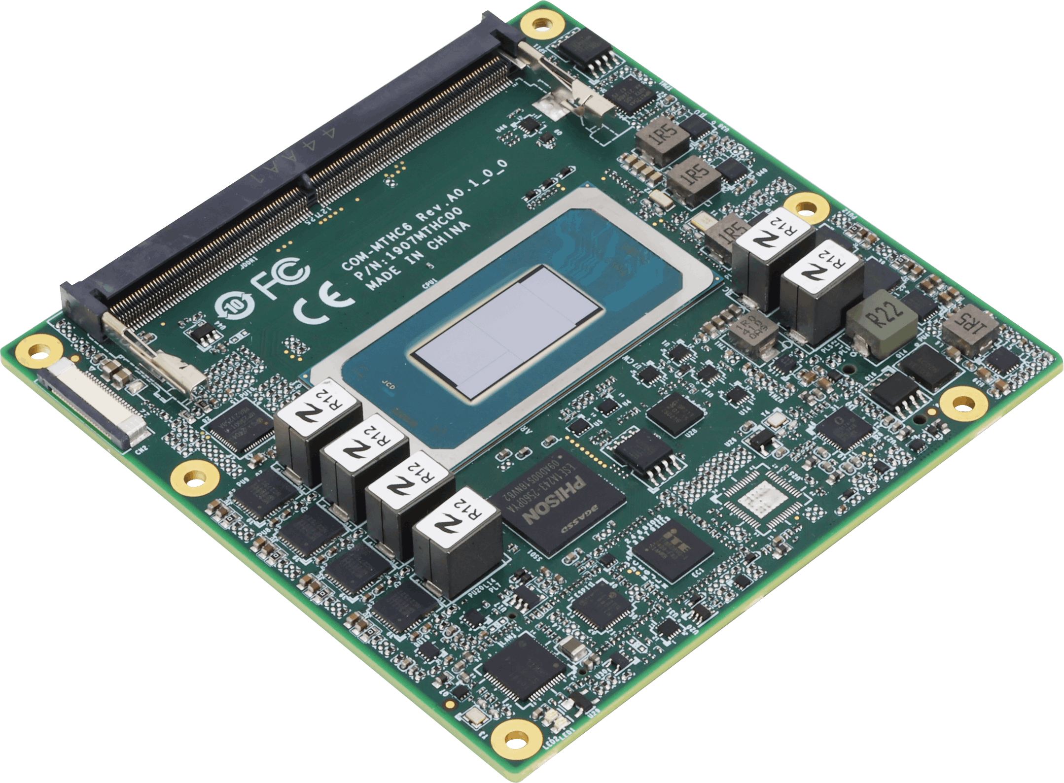 The AAEON COM-MTHC6 COM Express type 6 compact size embedded computing module is for use in harsh environments