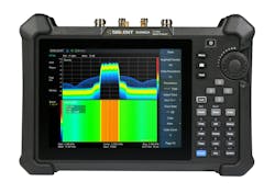 The Siglent SHA860A series can handle frequencies to 7.5 GHz with 110 MHz of real-time bandwidth for cell phone tower test and measurement. The Siglent SHA860A series can handle frequencies to 7.5 GHz with 110 MHz of real-time bandwidth for cell phone tower test and measurement.