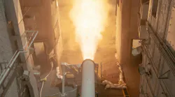 The Lockheed Martin Conventional Prompt Strike (CPS) hypersonic missile undergoes testing.
