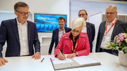 The cooperation agreement between DLR and Diehl Aviation is intended as a long-term partnership. Together, the two parties are focusing on research projects including the design of efficient cabin and system architectures. They are combining their expertise to work on solutions for current and future challenges in aviation. Credit: Diehl Aviation. The cooperation agreement between DLR and Diehl Aviation is intended as a long-term partnership. Together, the two parties are focusing on research projects including the design of efficient cabin and system architectures. They are combining their expertise to work on solutions for current and future challenges in aviation. Credit: Diehl Aviation.