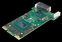 The Abaco GRA117S embedded computing card is for aerospace and defense applications in extreme environments The Abaco GRA117S embedded computing card is for aerospace and defense applications in extreme environments