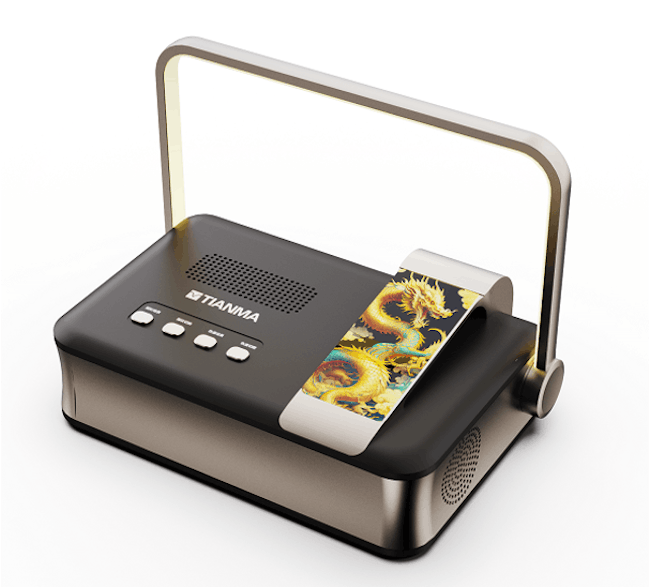 Tianma active-matrix organic light emitting diode (AMOLED) displays offer fingerprint recognition, ambient light, color and temperature sensing, and OLED emitter monitoring.