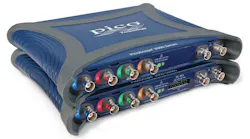 The Pico Technology PicoScope 3000E series entry-level mixed-signal oscilloscopes are for general electronics, education, and industrial applications