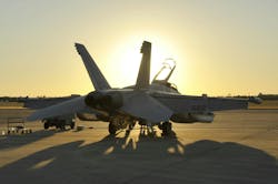 A Navy EA-18G Growler with Electronic Attack Squadron VAQ-135 Black Ravens at Naval Air Station Whidbey Island, Wash., is maintained by its crew. A Navy EA-18G Growler with Electronic Attack Squadron VAQ-135 Black Ravens at Naval Air Station Whidbey Island, Wash., is maintained by its crew.
