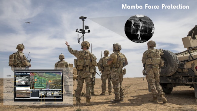 The Clear Align Mamba portable border and perimeter-security surveillance systems are the basis for the Security Forces Tactical Security System (TSS)