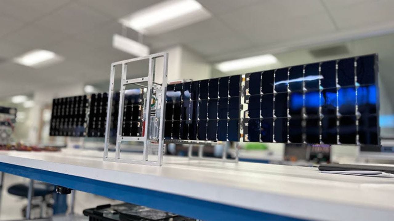 NASA's ARCSTONE satellite on a table