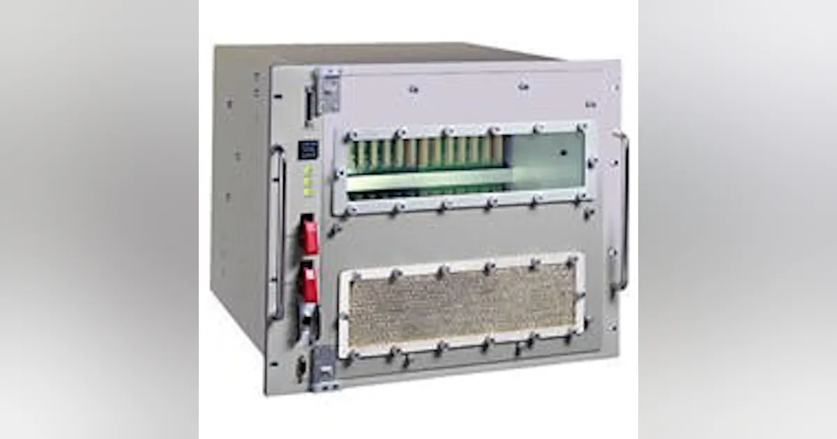 Vme Rack 9 Inch RGE-9313 VME 6U 2-18 slots Rugged Powered Enclosure | Military Aerospace