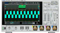 The Rigol MHO2000 series of oscilloscopes from Saelig offers 12-to-16-bit resolution, bandwidths to 350 MHz, four analog channels, and 16 digital channels for debugging with an optional probe.
