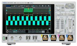 The Rigol MHO2000 series of oscilloscopes from Saelig offers 12-to-16-bit resolution, bandwidths to 350 MHz, four analog channels, and 16 digital channels for debugging with an optional probe. The Rigol MHO2000 series of oscilloscopes from Saelig offers 12-to-16-bit resolution, bandwidths to 350 MHz, four analog channels, and 16 digital channels for debugging with an optional probe.