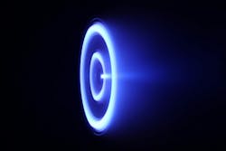K2 Space test fires its 20kW Krypton-fueled, Hall-effect thruster at its headquarters in Torrance, Calif. K2 Space test fires its 20kW Krypton-fueled, Hall-effect thruster at its headquarters in Torrance, Calif.