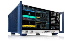 The Rohde & Schwarz FSWX signal and spectrum analyzer is for test and measurement of military communications systems. The Rohde & Schwarz FSWX signal and spectrum analyzer is for test and measurement of military communications systems.