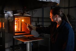 The Jamco America aerospace test facility offers mechanical, static load, fire, ballistic, environmental, and life cycle testing for products like passenger seats, cockpit doors, and cabin panels. The Jamco America aerospace test facility offers mechanical, static load, fire, ballistic, environmental, and life cycle testing for products like passenger seats, cockpit doors, and cabin panels.