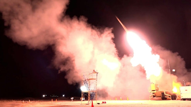 The Missile Defense Agency flight-tests the Terminal High Altitude Area Defense missile last March at White Sands Missile Range, N.M.