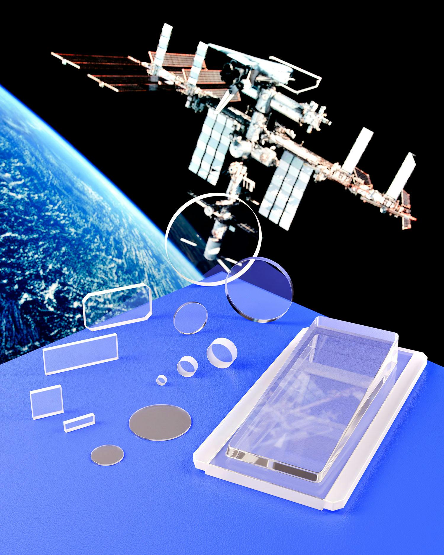 Meller sapphire windows resist the effects of extreme temperatures and fast-moving particles