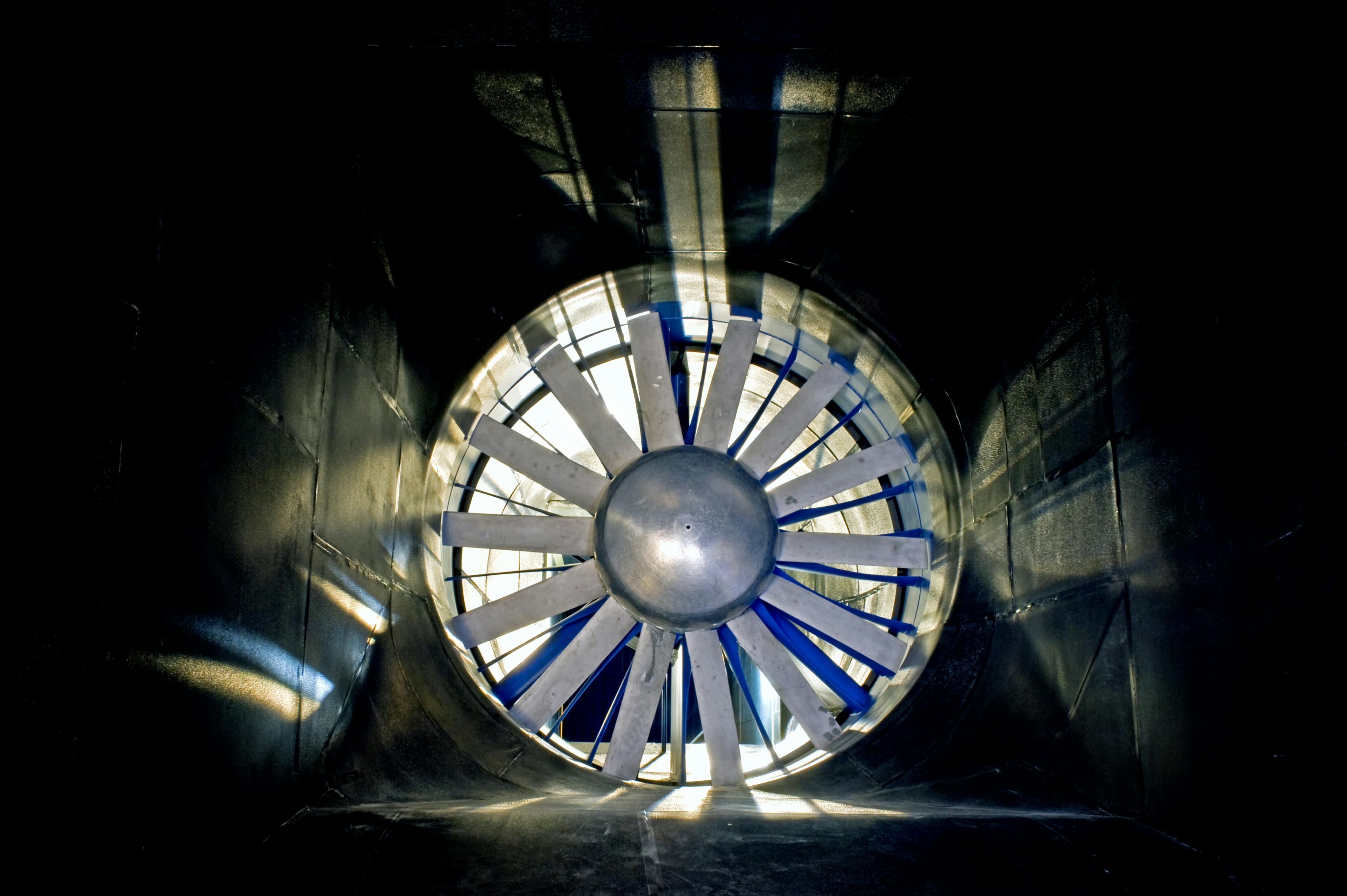 An image of a wind tunnel