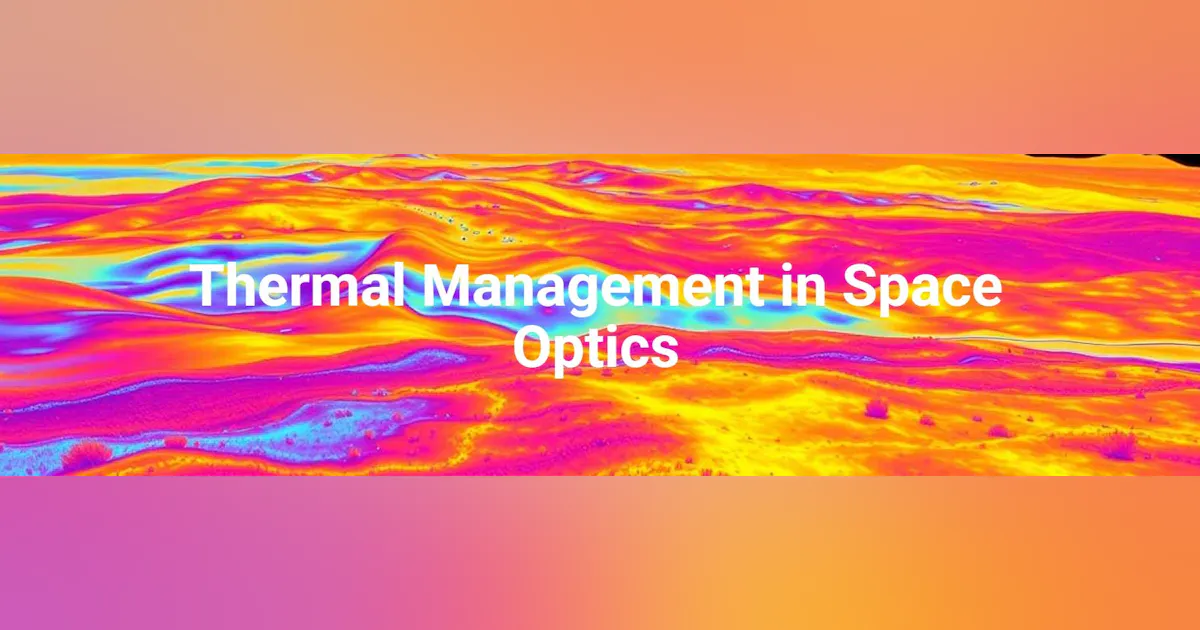 Power Management In Space Thermal Management in Space Optics | Military Aerospace