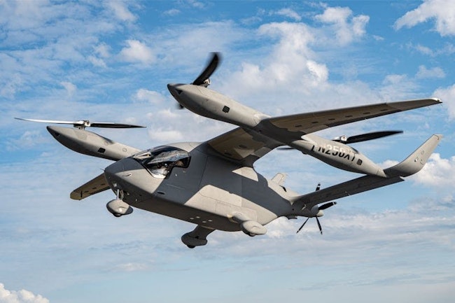 Beta's evtol flying