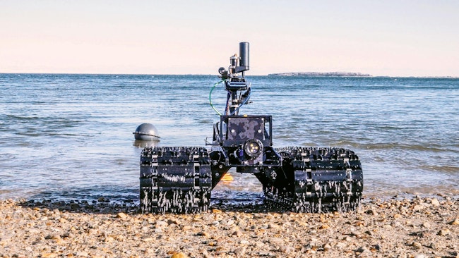 The Greensea Systems Bayonet 250 is for explosive ordnance disposal in littoral environments in shallow water and surf zones. It provides autonomous capabilities for mine and explosive threat neutralization.