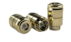 The Smiths Interconnect EZiCoax single-piece compression mount is for military SATCOM and radar applications. The Smiths Interconnect EZiCoax single-piece compression mount is for military SATCOM and radar applications.