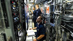 The General Dynamics Common Weapons Launcher (CWL) enables submarines to manage, monitor, and launch different tube-loaded weapons like torpedoes, missiles, and anti-submarine countermeasures using one streamlined interface. The General Dynamics Common Weapons Launcher (CWL) enables submarines to manage, monitor, and launch different tube-loaded weapons like torpedoes, missiles, and anti-submarine countermeasures using one streamlined interface.