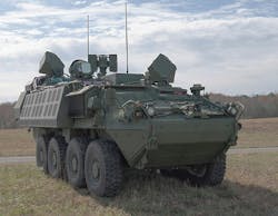 The DE M-SHORAD integrates a 50-kilowatt class high-energy laser weapon system with the mobility and versatility of the Stryker A1 8x8 armored vehicle. The DE M-SHORAD integrates a 50-kilowatt class high-energy laser weapon system with the mobility and versatility of the Stryker A1 8x8 armored vehicle.