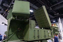 A Lower Tier Air And Missile Defense System (LTAMDS) is shown last fall at the Association of the U.S. Army trade show in Washington. A Lower Tier Air And Missile Defense System (LTAMDS) is shown last fall at the Association of the U.S. Army trade show in Washington.